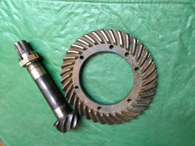 Ring Gear & Pinion (Front) F & FX 4WD 20,22,24,235,255,265 (Used